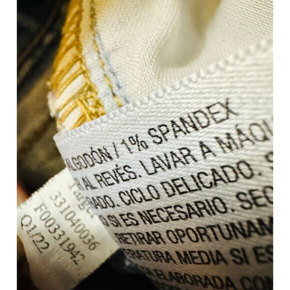 Wild Fable Womens Super High Rise Distressed Mom Medium Wash Cotton Jeans Small - Picture 13 of 13